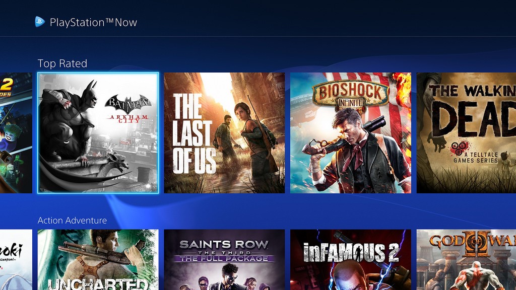 ps now new ui