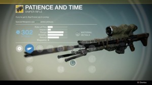 Destiny Xur Inventory Brings Patience & Time, Other Stuff You Probably Own