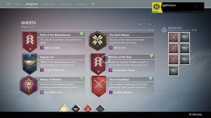 Destiny Receiving New Quest UI With The Taken King