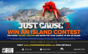 A Just Cause 3 Pre-Order Will Register You To Win An Island