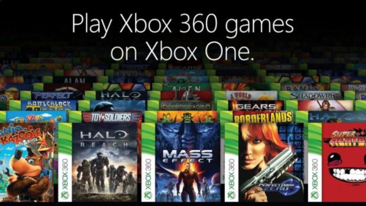 xbox one xbox 360 backwards compatible games
