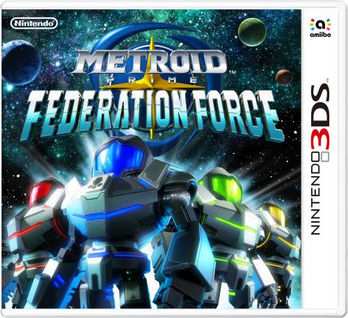 Metroid Prime Federation Force Box Art