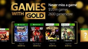 Xbox Live Games With Gold for August: WWE 2K16, Spelunky, Beyond Good & Evil HD