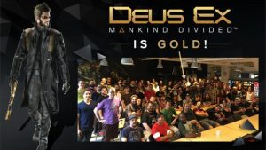 Deus Ex Mankind Divided Goes Gold