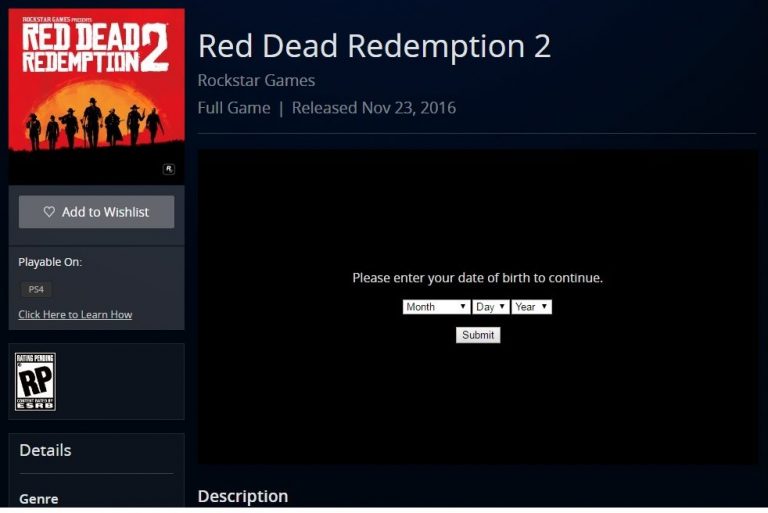 Rdr 2 unknown error fff что делать