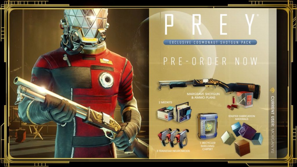 Prey cosmonaut shotgun pack что это