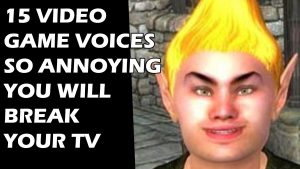 15 Most Annoying Video Game Voices That Will Make You Break Your TV