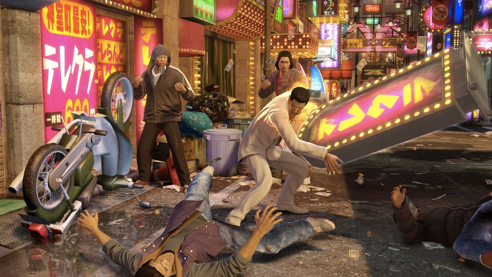Yakuza 0 S First Pc Mod Brings Some Visual Changes Available To Download Now