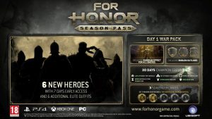 For Honor Season Pass Allows Early Access to New Heroes, Various Cosmetics