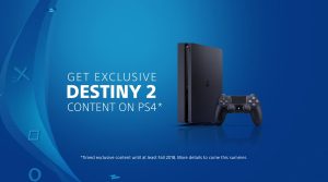 Destiny 2 Features PS4 Exclusive Content Till Fall 2018