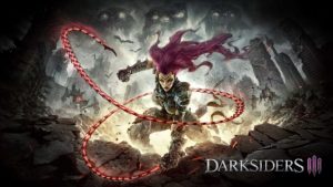 Darksiders 3 New Gameplay Video Shows Fury Going Up Against A Giant Lava Brute