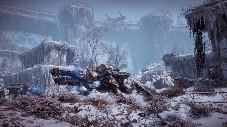 صور بدقة 4K من محتوى The Frozen Wilds للعبة Horizon Horizon-zero-dawn-the-frozen-wilds-4k-