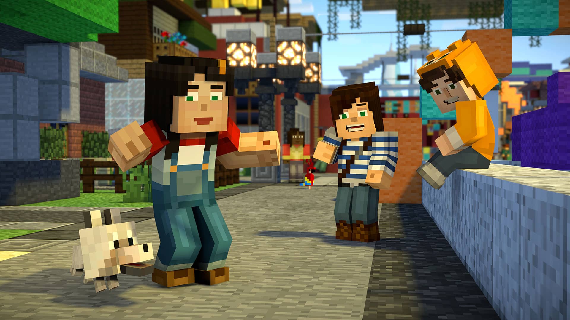 Minecraft: Story Mode Looks Charming