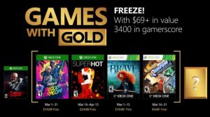 SuperHot Headlines Xbox Live Games with Gold for March