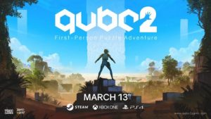 Q.U.B.E. 2 Launches on March 13