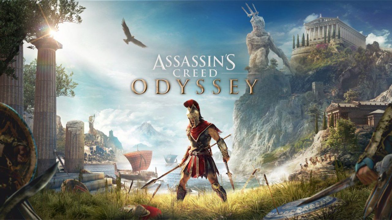 22x34 VIDEO GAME 17325 ASSASSIN'S CREED ODYSSEY ATTACK POSTER 