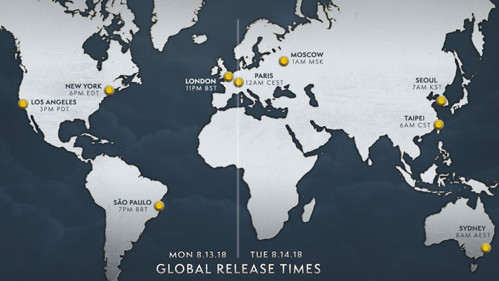 WoW global release