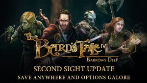The Bard’s Tale 4 Second Sight Update Brings Grid-Based Movement, Save Anywhere Function