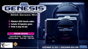 Sega Genesis Mini Releases on September 19th