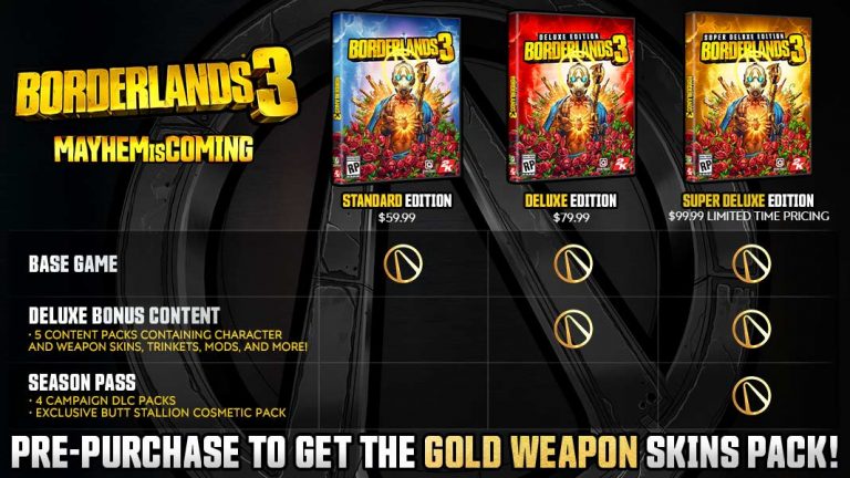 Borderlands 3 season pass 3 что входит