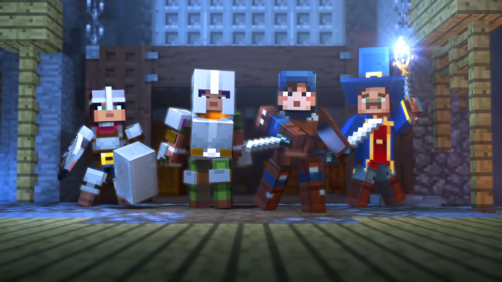 Minecraft Dungeons Double Eleven Assisting In Development