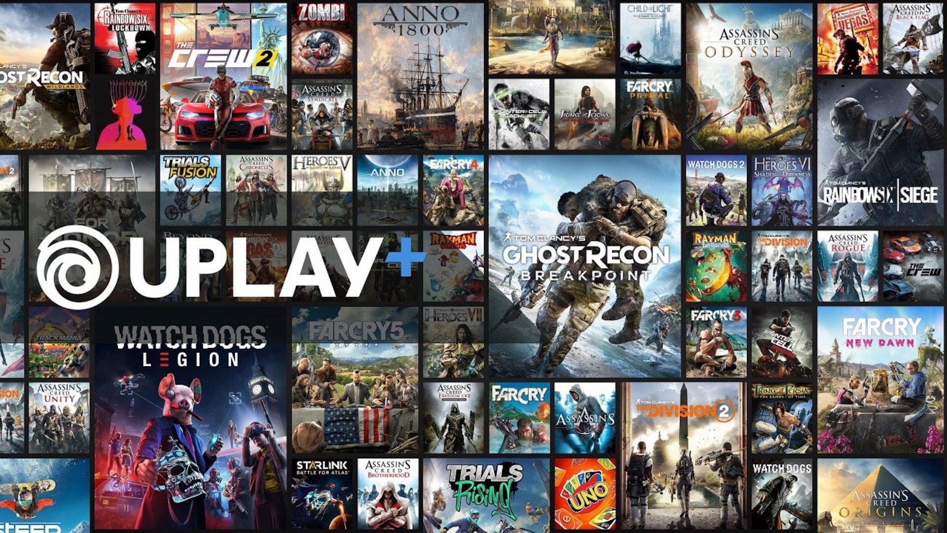 Ubisoft Reveals Game List For Uplay Plus Subscription Service