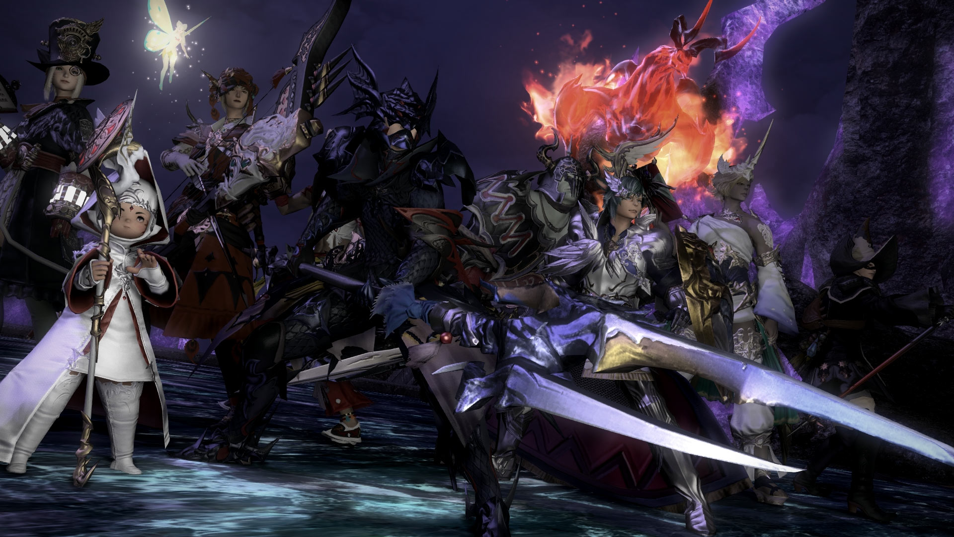 Final Fantasy 14 Players Shouldn T Expect A Visual Upgrade For The Game Anytime Soon