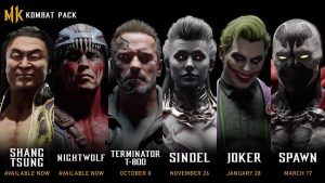 Mortal Kombat 11 – Kombat Pack Roster Revealed, Terminator and Joker Revealed