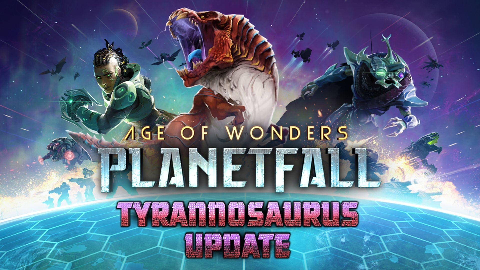 Age of Wonders Planetfall - Tyrannosaurus
