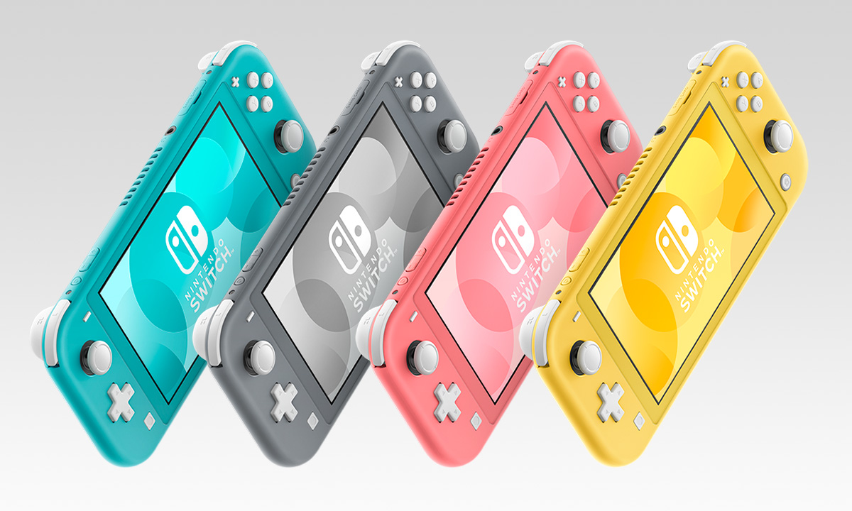 Switch Lite Adds New Coral Color Variation