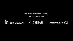 Epic Games Announces Publishing Partnerships With Remedy Entertainment, genDesign, and Playdead