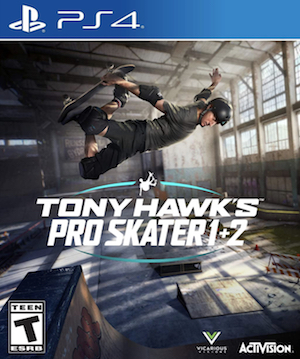 Tony Hawk's Pro Skater 1 + 2 Box Art