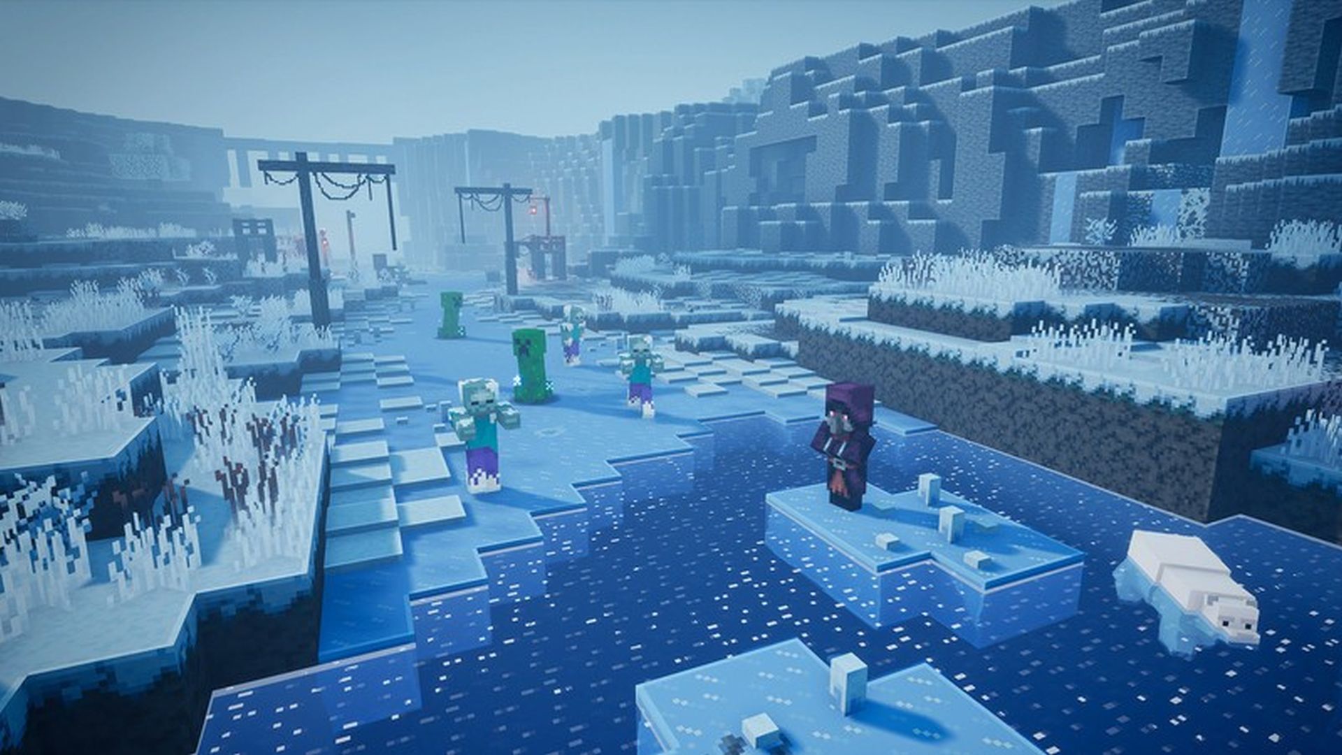 Minecraft Dungeons - Creeping Winter