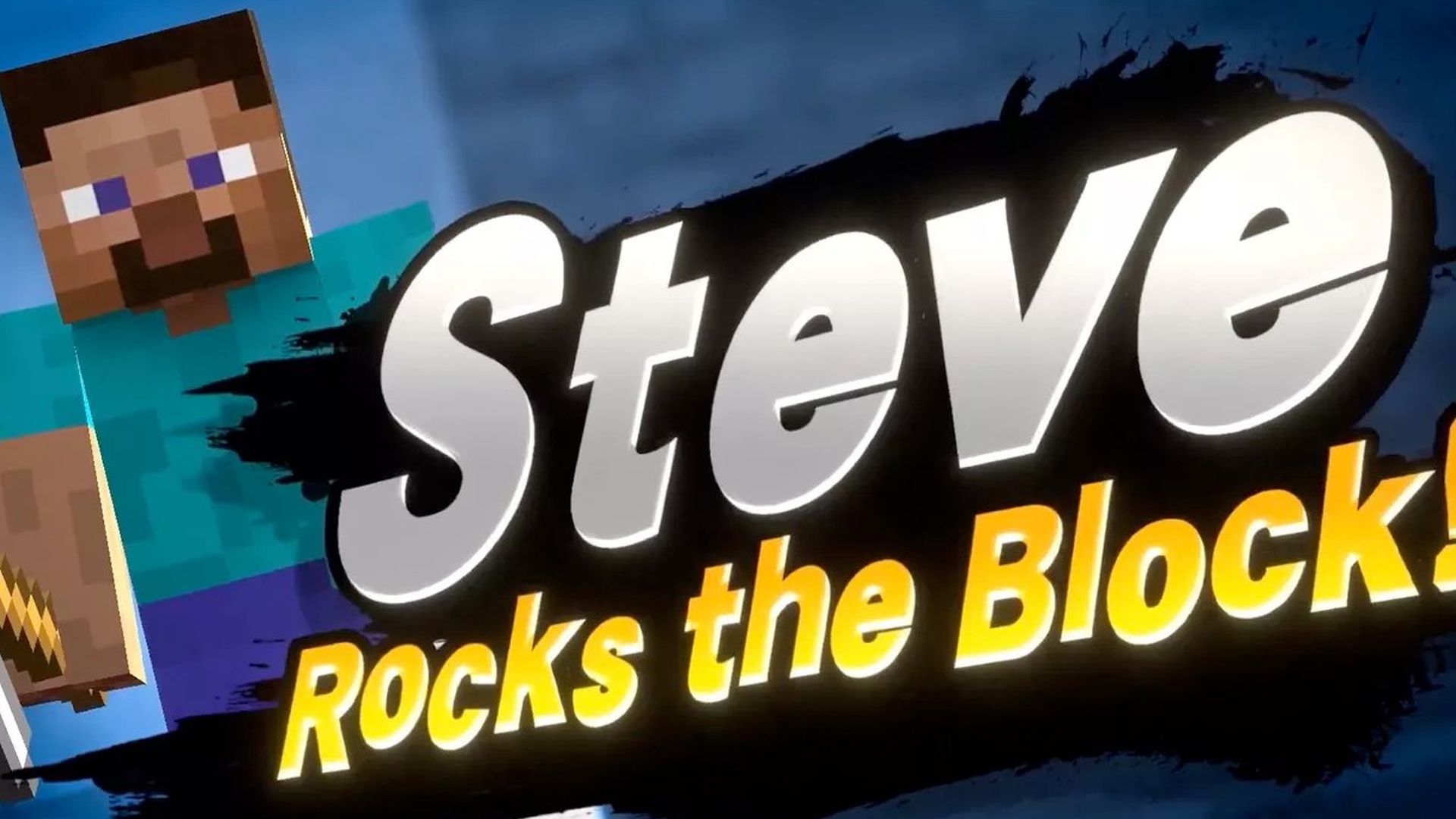 Super Smash Bros. Ultimate - Minecraft Steve