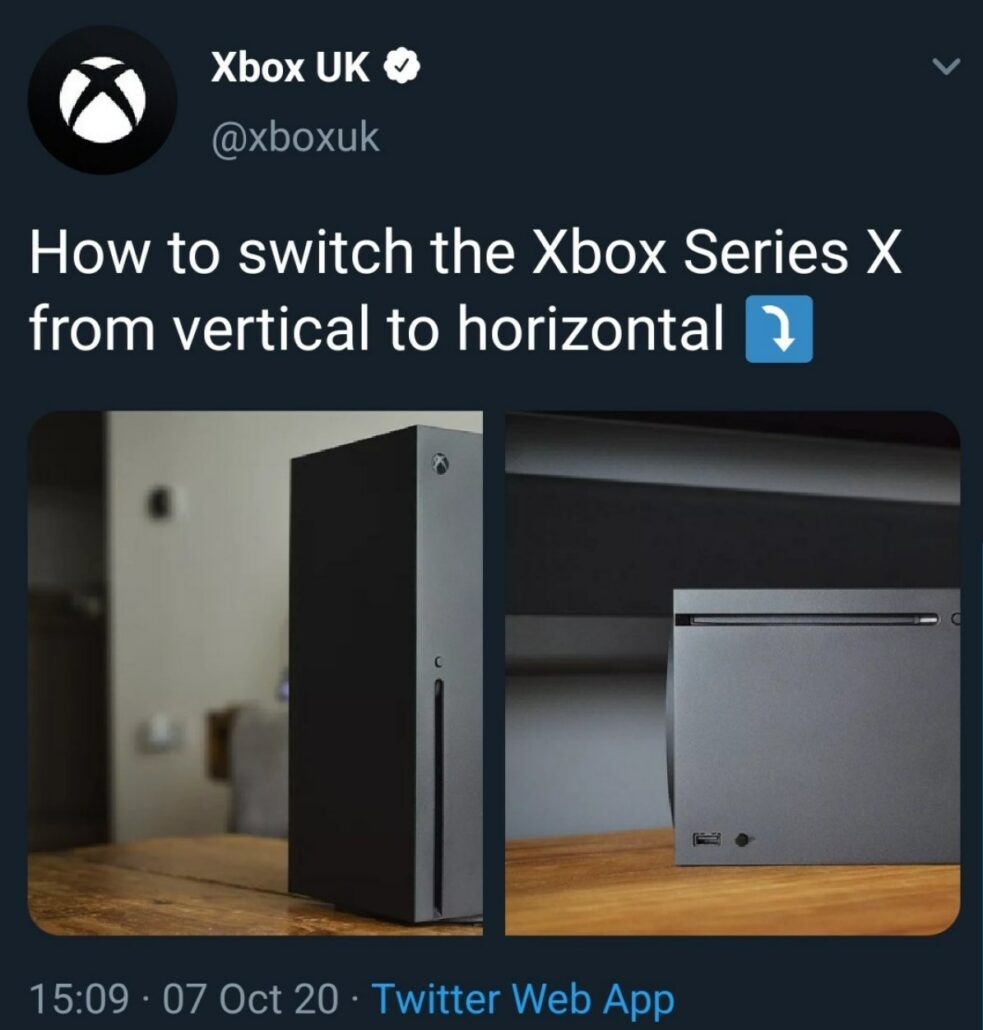 Microsoft Teases About How To Change Your Xbox Series X From Vertical Microsoft Teases About How To Change Your Xbox Series X From Vertical