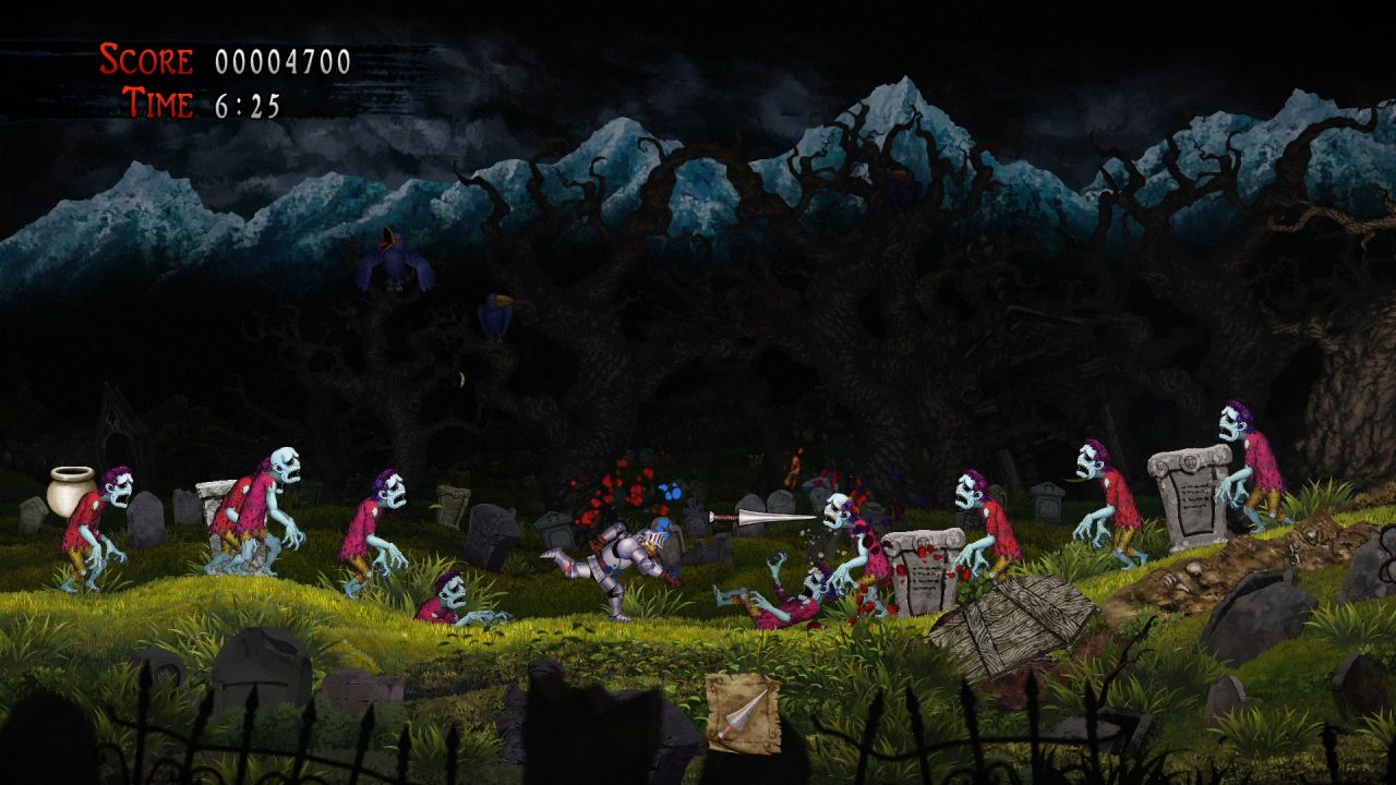 Ghosts n Goblins Resurrection gameplay