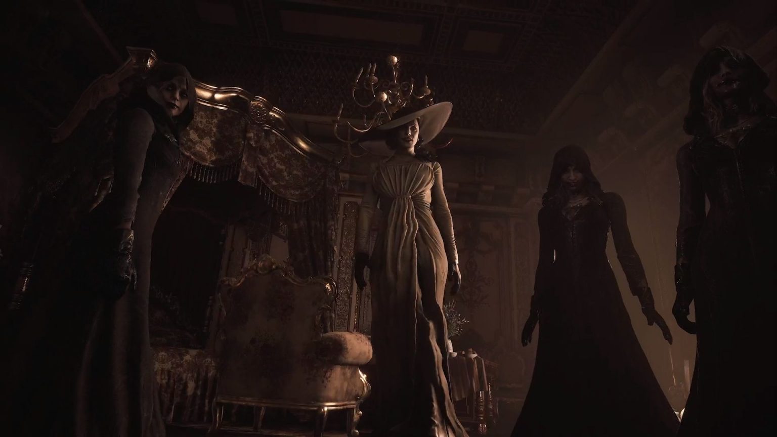 Resident Evil Village’s Lady Dimitrescu is Taller Than Mr. X and Nemesis