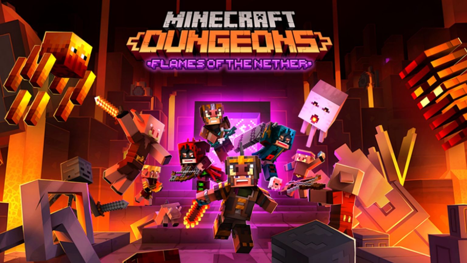 minecraft dungeons free download mobile