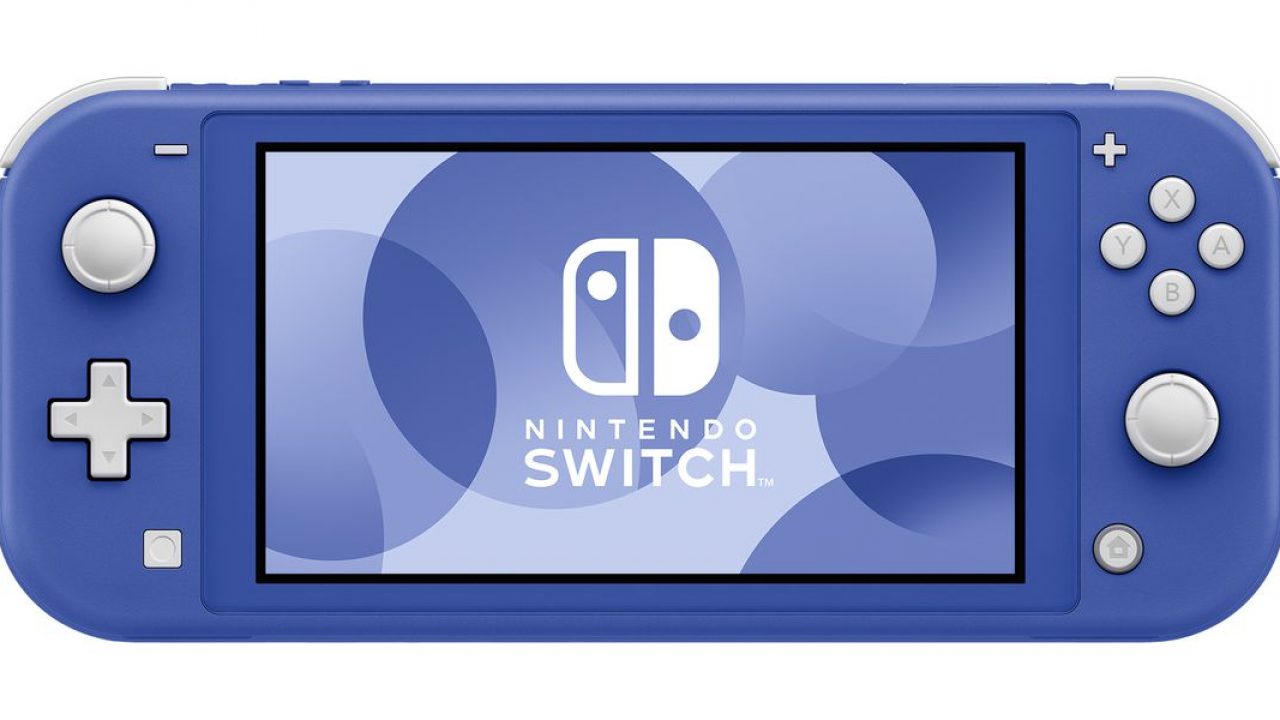 Nintendo Switch Lite's New Blue Color Launches On May 21