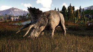 Jurassic World Evolution 2’s Triceratops Revealed in Brief Pre-Alpha Gameplay