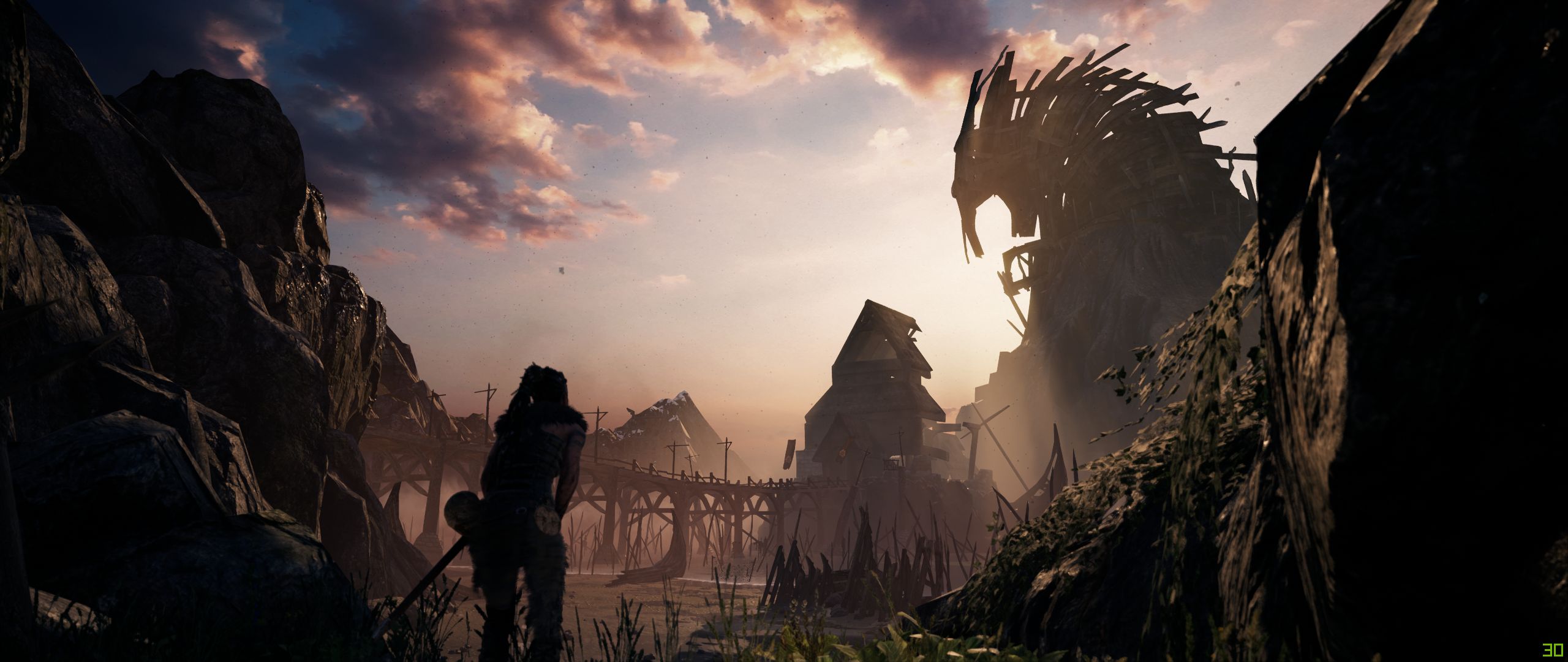 Hellblade: Senua's Sacrifice' Looks Good (For Different Reasons) On Both  The Xbox One X And PS4 Pro