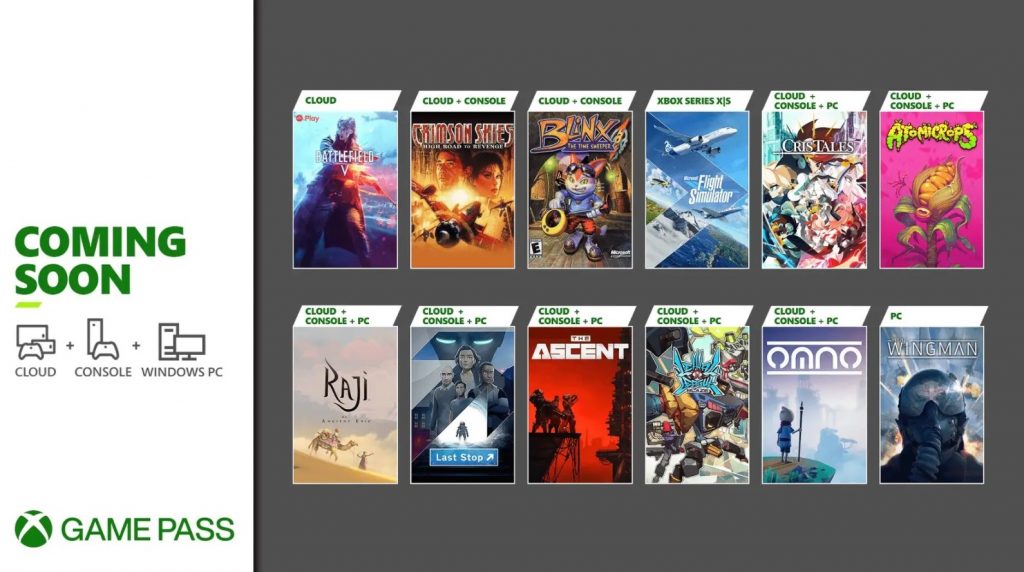 xbox game pass july 2021