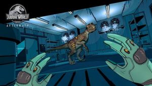 Jurassic World Aftermath Part 2 Trailer Showcases Close-Up VR Action, Releases September 2021