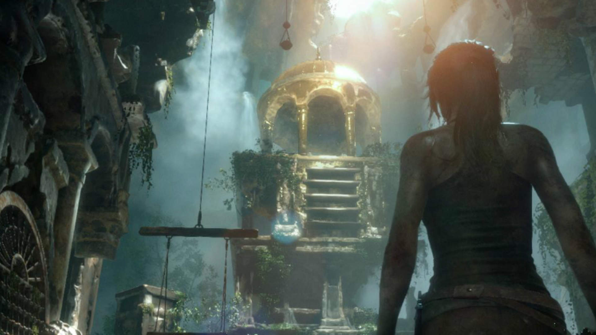 The PowerWash Sim Tomb Raider DLC is great and/because Lara is the