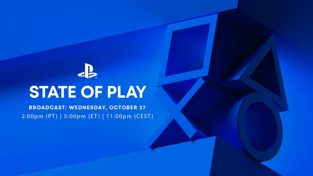 PlayStation State of Play - October 27th