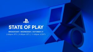 PlayStation State of Play Announced for October 27th
