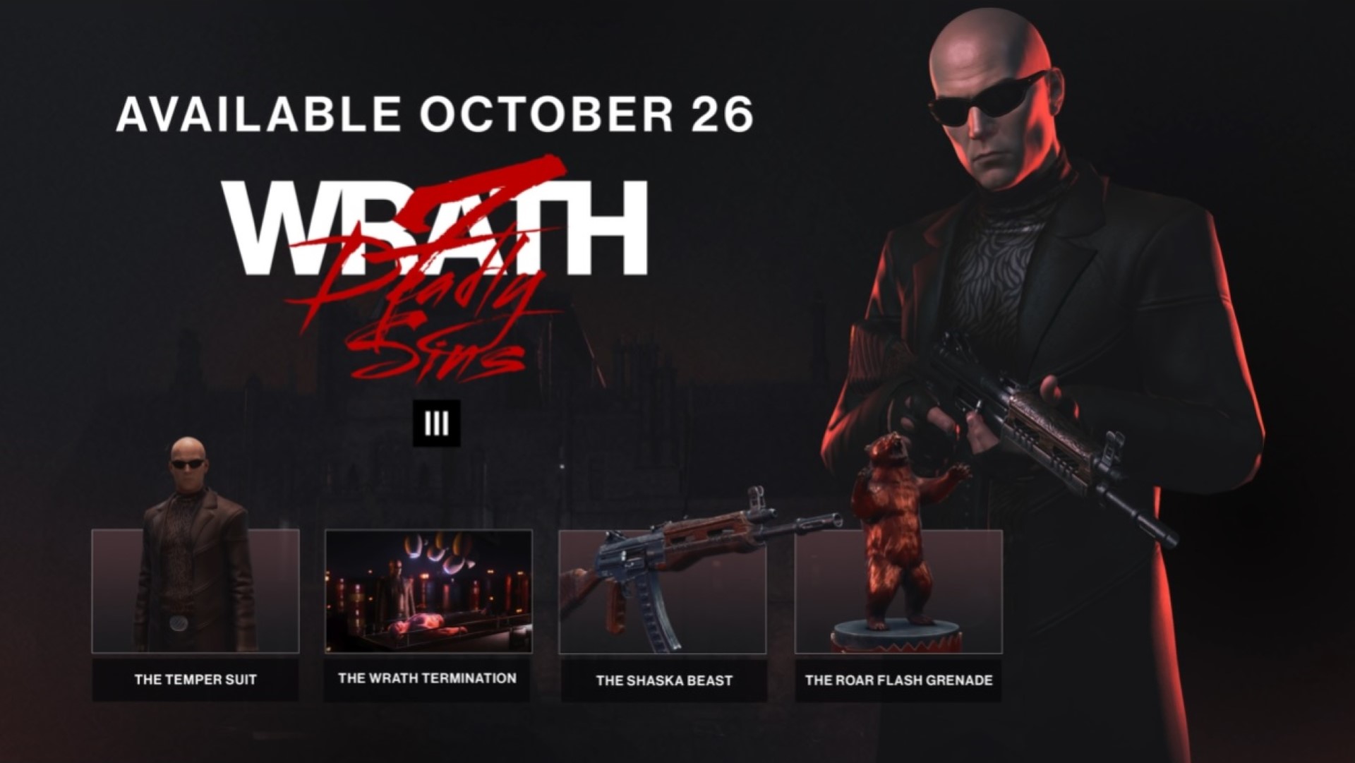 Hitman 3 gameplay trailer shows Agent 47 in action using a feather duster  as a weapon