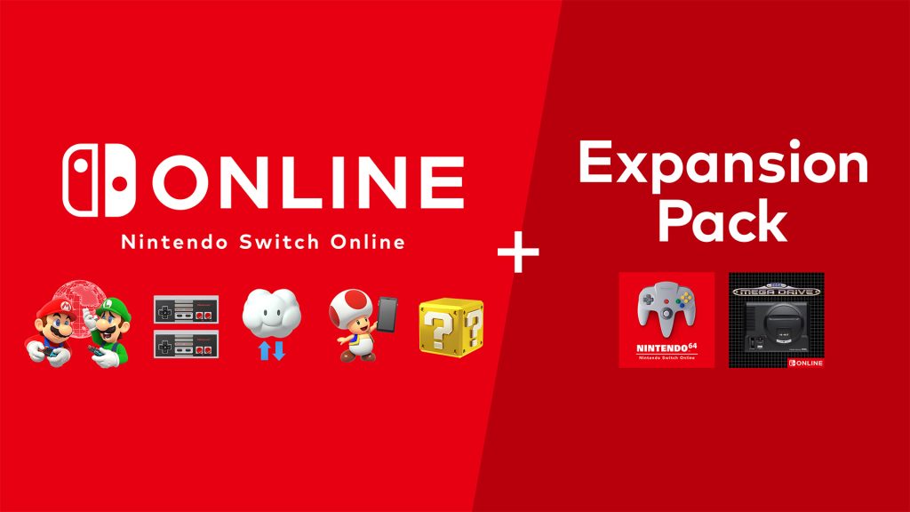 nintendo switch online + expansion pack