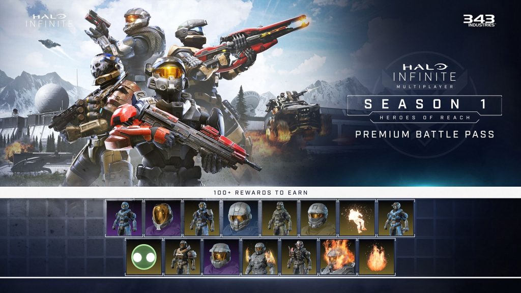 Halo Infinite Season 1 Battle Pass