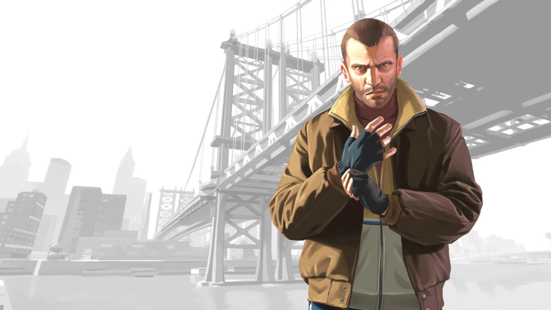 The image on the Niko Bellic LifeInvader page in GTA 5 is from the original  GTA 4 artworks which you can find on the Rockstar Games website. : r/GTA